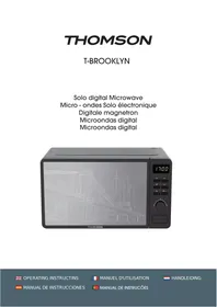 Notice THOMSON T-BROOKLYN Micro-ondes