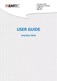 Notice EMTEC 1TO WIFI USB 3.0 Disque dur externe