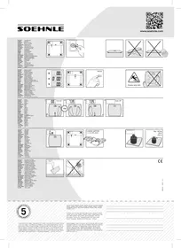Notice SOEHNLER 63351 Pèse-personne