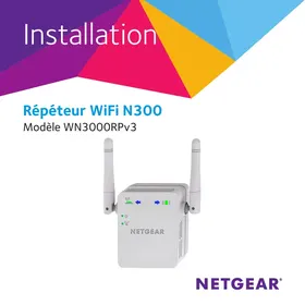 NETGEAR PRT WN3000RP-200PES - Répéteur WiFi