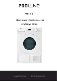 PROLINE PRO HP 8 - Sèche-linge