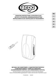 Notice ARGO MAGICO 9.2 BLANC Climatiseur