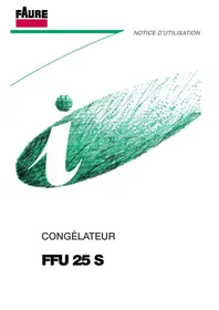 FAURE FFU 25S - Congélateur