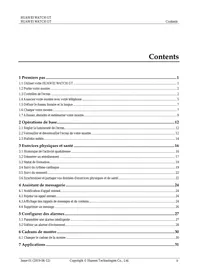 Notice HUAWEI WATCH GT Montre