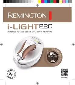 Notice REMINGTON IPL 4000 épilateur électrique