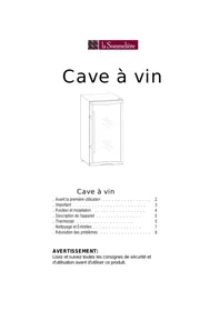 LA SOMMELIERE CVD121V - Réfrigérateur