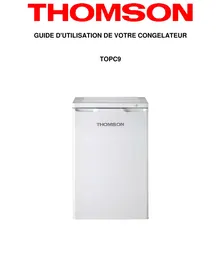 Notice THOMSON TOP C9 BLANC Congélateur