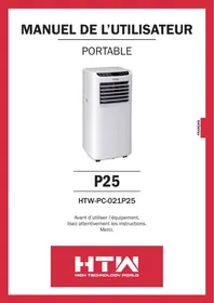 Notice HTW PCO021P25 Climatiseur