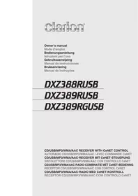 CLARION DXZ 388 RUSB - Autoradio