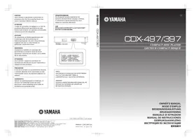 CDX-493 YAMAHA
