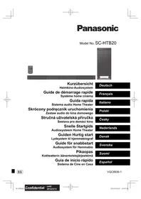 PANASONIC SC-HB20 - Système home cinéma