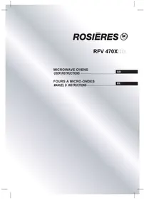ROSIERES RFV470X - Micro-ondes