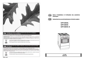 FAGOR CFF-56VCX INOX - Cuisinière