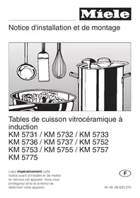 MIELE KM 5755 - Plaque de cuisson