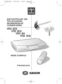 PACK PVR 160+ITD 62 SAGEM