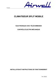 Notice AIRWELL AELIA 2 10 CD Climatiseur
