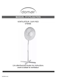 Notice DOMAIR SFB 40 Ventilateur