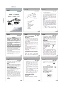 Notice HARPER FWS3000 Appareil de cuisson électrique