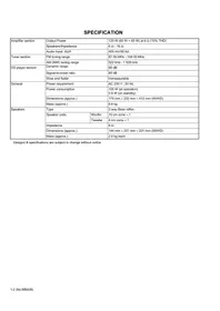 Notice VICTOR UX-S59 Micro component system