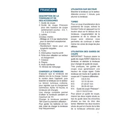 BABYLISS E 700 XTE BLEUE - Tondeuse à cheveux