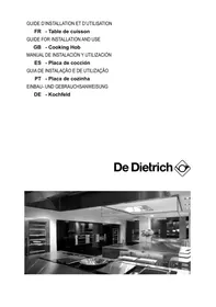 DE DIETRICH DTE 1172W - Plaque de cuisson