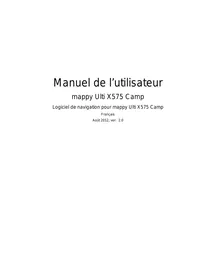 Notice MAPPY ULTI X575 CAMP EUROPE Gps