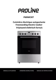 PROLINE P6OIMCIXT - Cuisiniere induction