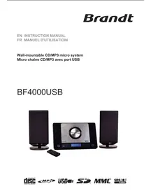 BF4000USB BRANDT