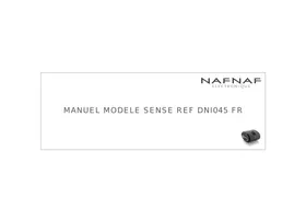 Notice NAF NAF SENSE DNIO45 NOIR Radio portable