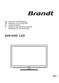 BRANDT B2614HD - Télévision