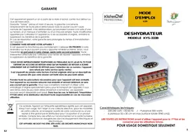 HIITCHEN CHEF RYS-333B - Déshydrateur alimentaire