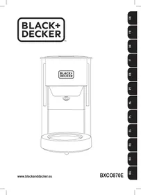 BLACK &amp; DECKER BXCO870E - Cafetière filtre