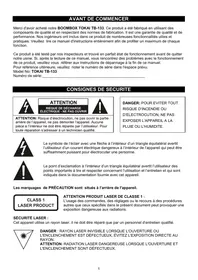 Notice HOKAI TB-133PE Sistema de alta fidelidad