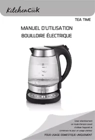 Notice RITCHENCOO TEATIME Bouilloire électrique
