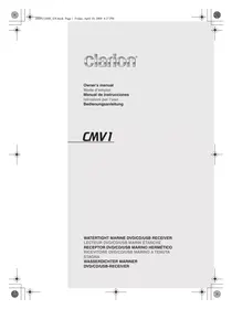 CLARION CMV1 - Lecteur DVD/CD/USB