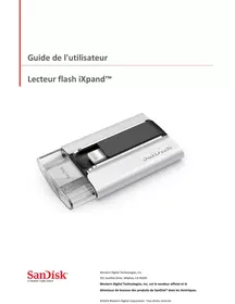Notice SANDISK OTG LIGH IXPAND 16GB Clé USB