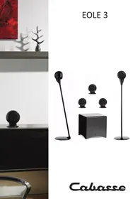 CABASSE EOLE 3 SAT NOIR - Enceinte audio