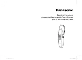 PANASONIC ER-GB96 - Tondeuse électrique