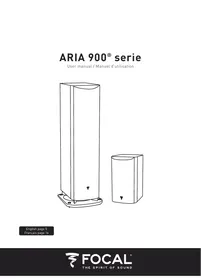 Notice FOCAL ARIA 905 Enceinte audio