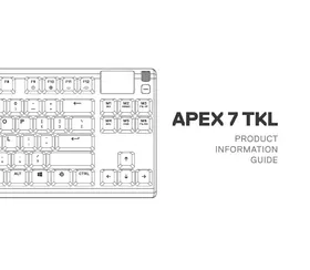 STEELSERIES APEX 7 TKL BROWN - Clavier informatique
