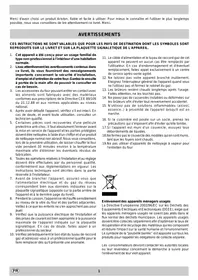 Notice ARISTON CP O58GTXFC Cuisinière