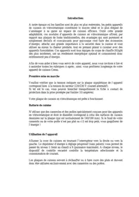 Notice KOCH RGK 180 INOX 1 FEU Plaque de cuisson