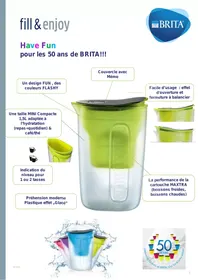 BRITA FUN ROSE NEW - Carafe filtrante