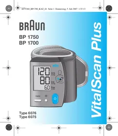 BRAUN BP1700 - Tensiomètre