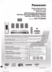 PANASONIC SC-PT 350 WEG - Système home cinéma