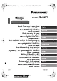 PANASONIC DP-UB330EGR - Lecteur blu-ray