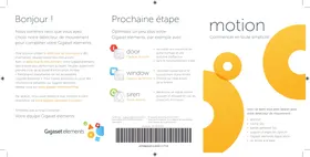 GIGASET MOTION - DETEC MOUV - Détecteur de mouvement