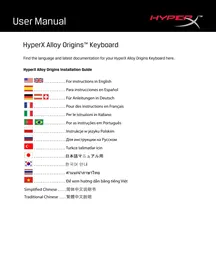 HYPERX Alloy Origins - Clavier gamer