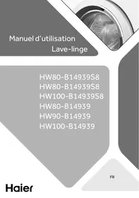 HAIER HW80-B14939S8 - Lave-linge