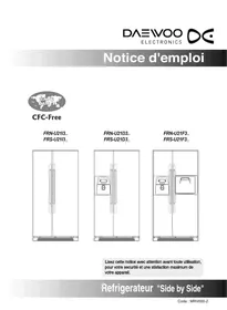 DAEWOO FRN-U21D3WI - Réfrigérateur